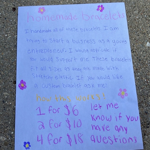 Handmade bracelets 🌸 - Picture 5 of 5